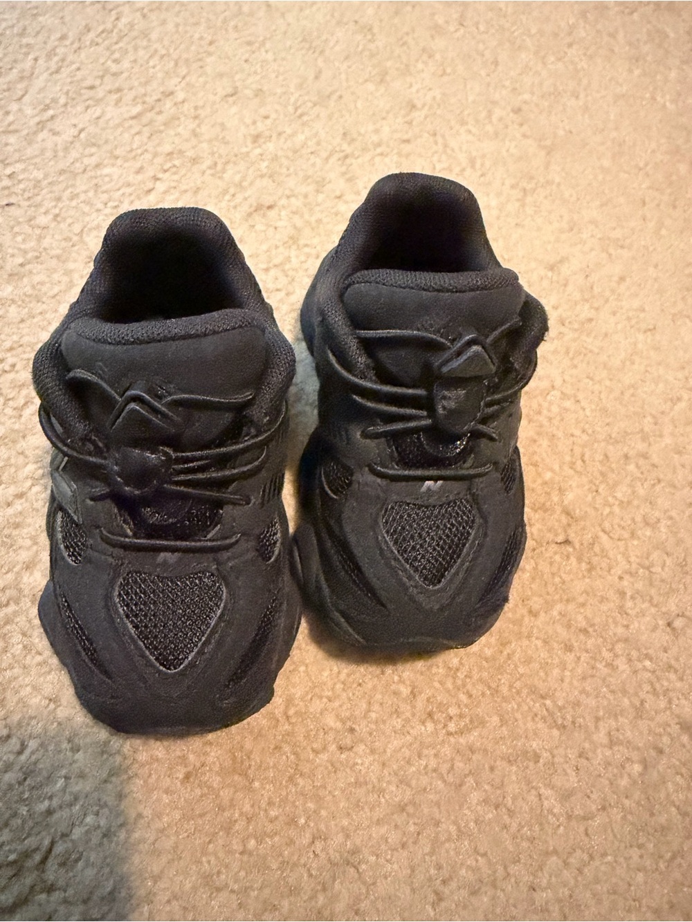 New Balance Black Baby Walker Sneakers